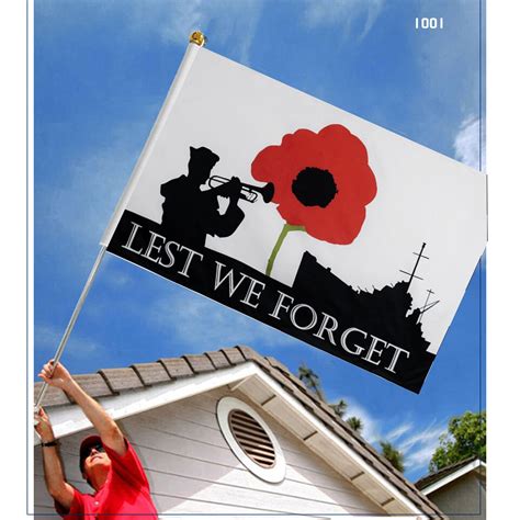 lest we forget flags for sale